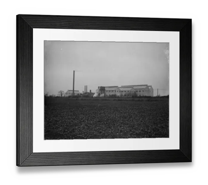Framed Print : The waste food factory at Stanwell. 18 February 1929 Framed Print : The waste food factory at Stanwell. 18 February 1929