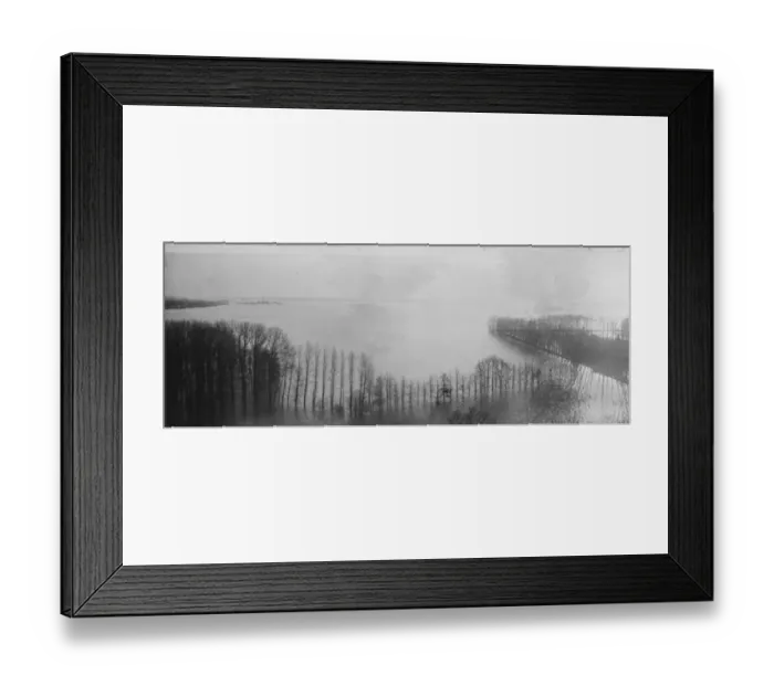 Framed Print : The floods at Amerongen, Castle, Holland 18 January 1920 Framed Print : The floods at Amerongen, Castle, Holland 18 January 1920