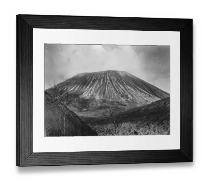 Framed Print : Vesuvius after 20 years of inactivity belches forth lava. The appearance of Framed Print : Vesuvius after 20 years of inactivity belches forth lava. The appearance of