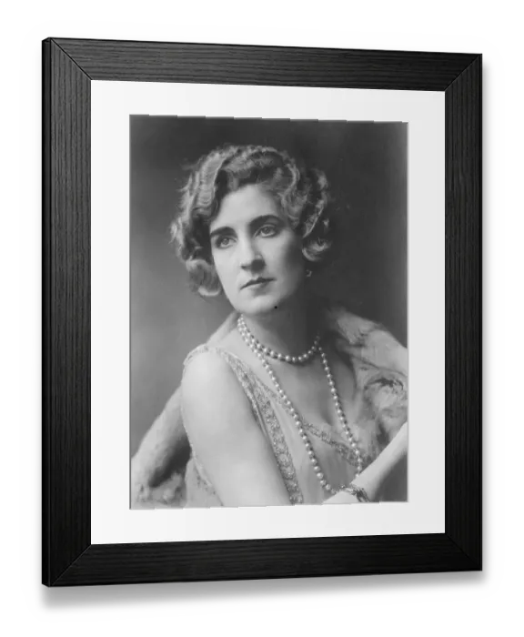 Framed Print : The Marchioness of Villa Real. 22 July 1927 Framed Print : The Marchioness of Villa Real. 22 July 1927