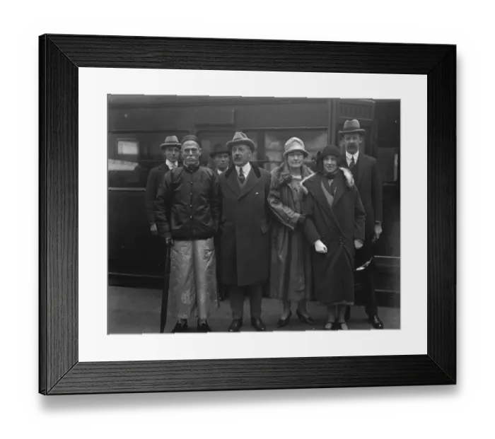 Framed Print : British Minister leaves for China. Sir Ronald McLeay, the British Minister for China Framed Print : British Minister leaves for China. Sir Ronald McLeay, the British Minister for China