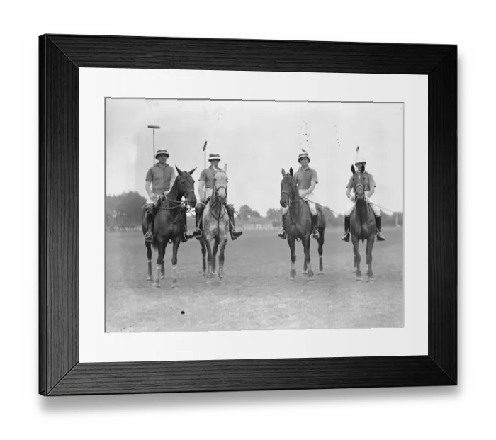 Framed Print : Polo at the Roehampton Club - Optimists versus Someries house open challenge cup