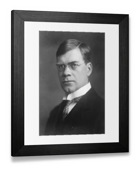 Framed Print : H E Unden, Swedish Minister for Foreign Affiars. 8 April 1926 Framed Print : H E Unden, Swedish Minister for Foreign Affiars. 8 April 1926