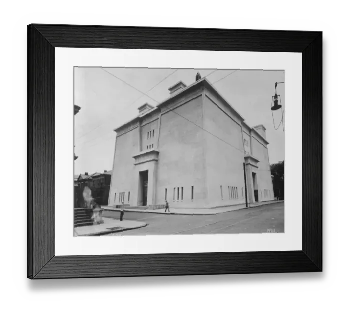Framed Print : Badly damaged by the hurricane. The extraordinary Scottish Rite temple at Mobile Framed Print : Badly damaged by the hurricane. The extraordinary Scottish Rite temple at Mobile