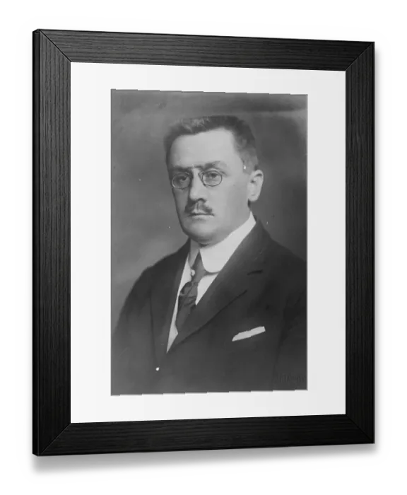 Framed Print : M Otakar Srdinko, Czecho Slovakian Minister of Public Instruction. 21 December 1925 Framed Print : M Otakar Srdinko, Czecho Slovakian Minister of Public Instruction. 21 December 1925
