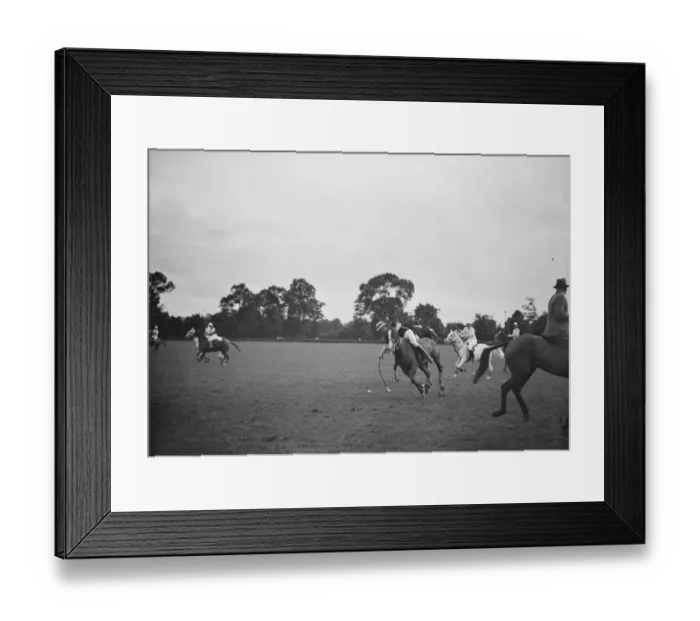 Framed Print : Ranelagh polo - House of Lords versus House of Commons. 18 June 1927 Framed Print : Ranelagh polo - House of Lords versus House of Commons. 18 June 1927