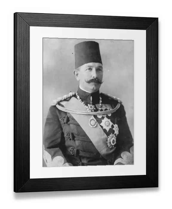 Framed Print : Former Khedives claim against British Government. Abbas Kilmi Pasha, the last Framed Print : Former Khedives claim against British Government. Abbas Kilmi Pasha, the last