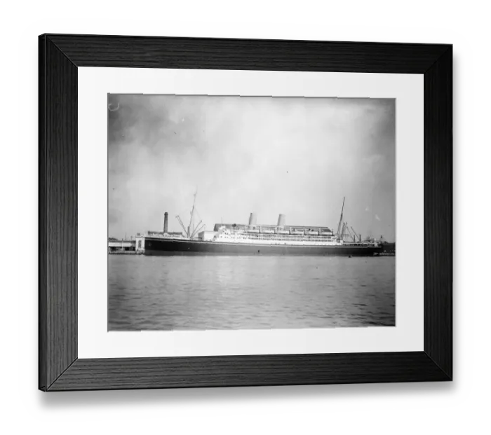 Framed Print : Empress of Britain. 28 September 1923