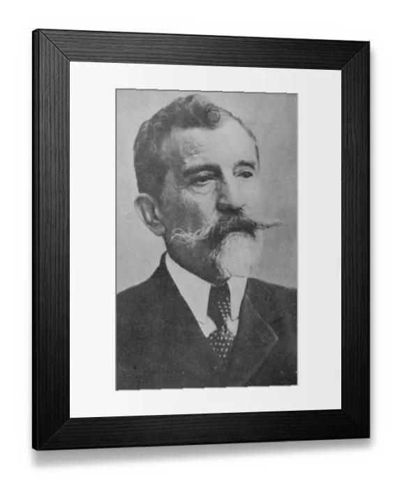 Framed Print : New Picture of New Greep Premier A new picture of M Zaimis, the new Greek Premier 2