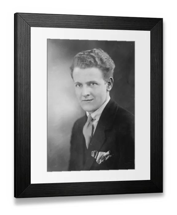 Framed Print : Husband and wife in British opera festival. Conductor Mr Robert Ainsworth. May