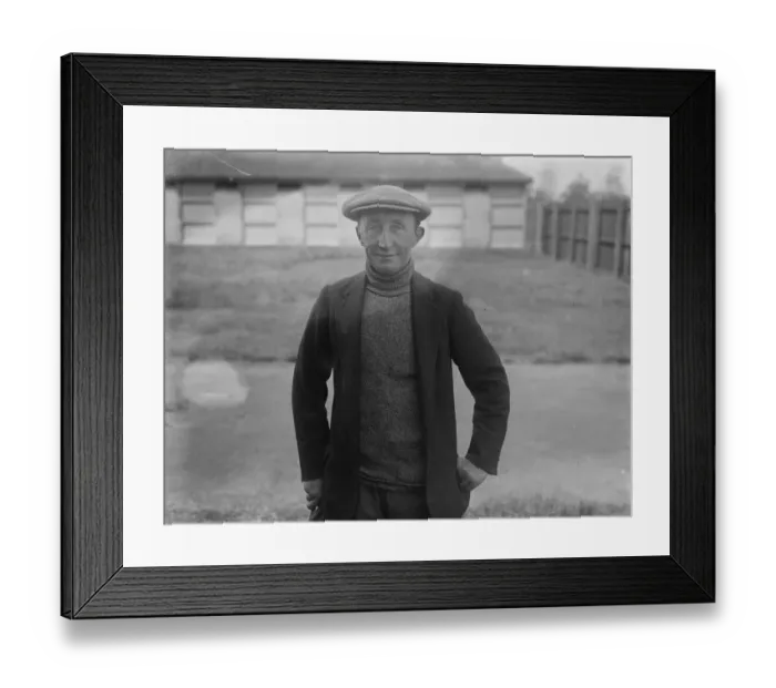 Framed Print : The Kings former jockey at work again The Kings horse Knight of the Garter Framed Print : The Kings former jockey at work again The Kings horse Knight of the Garter