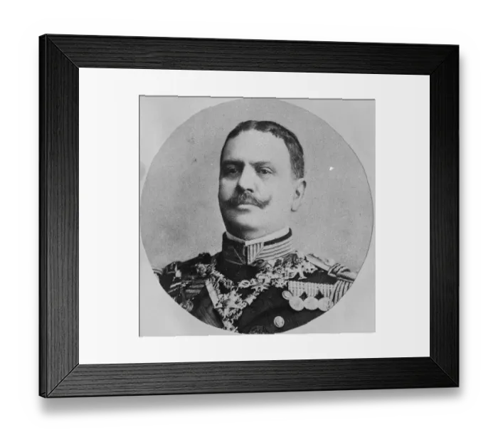 Framed Print : Portuguese High Commissioner to meet General Smuts in London. Senhor Azavedo Continho