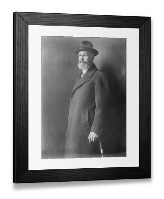 Framed Print : Kaisers Cousin as Conductor Prince Joachim Albert of Prussia who has been conducting Framed Print : Kaisers Cousin as Conductor Prince Joachim Albert of Prussia who has been conducting