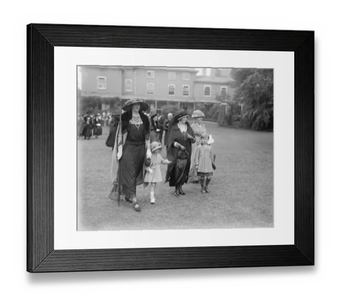 Framed Print : Lord and Lady Phillimores at home. Many well known people attended Lord Framed Print : Lord and Lady Phillimores at home. Many well known people attended Lord