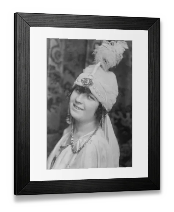 Framed Print : Fraulein Lottericken, the actress whose betrothel to Prince Ernest of Lippe is announced Framed Print : Fraulein Lottericken, the actress whose betrothel to Prince Ernest of Lippe is announced