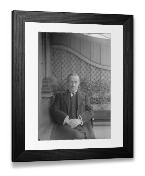 Framed Print : New Chancellor of the Exchequer. Mr Stanley Baldwin. 21 October 1922