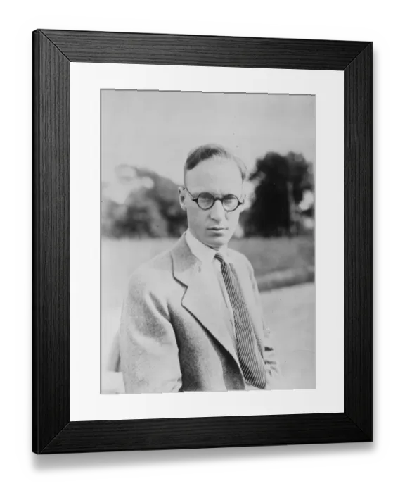 Framed Print : On trial for teach the theory of evolution. A new photo of John T Scopes, professor Framed Print : On trial for teach the theory of evolution. A new photo of John T Scopes, professor