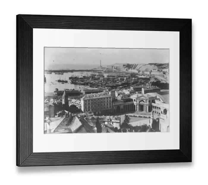 Framed Print : Genoa, Italy January 1922 Framed Print : Genoa, Italy January 1922