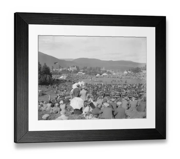 Framed Print : The King and queen attend Braemar gathering in the Princess Royal Park, Braemar 5