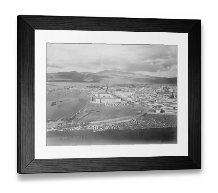 Framed Print : Smyrna on the Aegean coast of Turkey The New Statue of Ioonia A view of Smyrna Framed Print : Smyrna on the Aegean coast of Turkey The New Statue of Ioonia A view of Smyrna