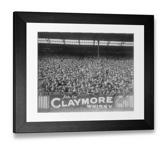 Framed Print : Tottenham Hotspur versus Cardiff CIty a portion of the vast crowd at White Hart