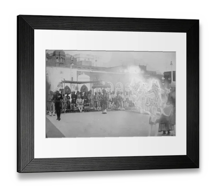 Framed Print : Cremation of Sir Hari singh as the Maharajah of Kashmir. 20 March 1926 Framed Print : Cremation of Sir Hari singh as the Maharajah of Kashmir. 20 March 1926