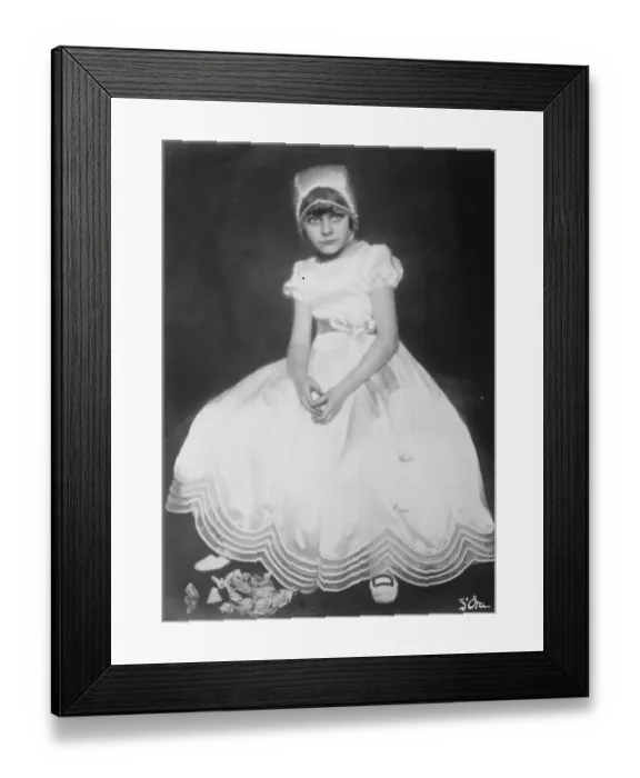 Framed Print : Infant who is envied by all the mothers of small girls in France Mlle Jacqueline Lemoine Framed Print : Infant who is envied by all the mothers of small girls in France Mlle Jacqueline Lemoine