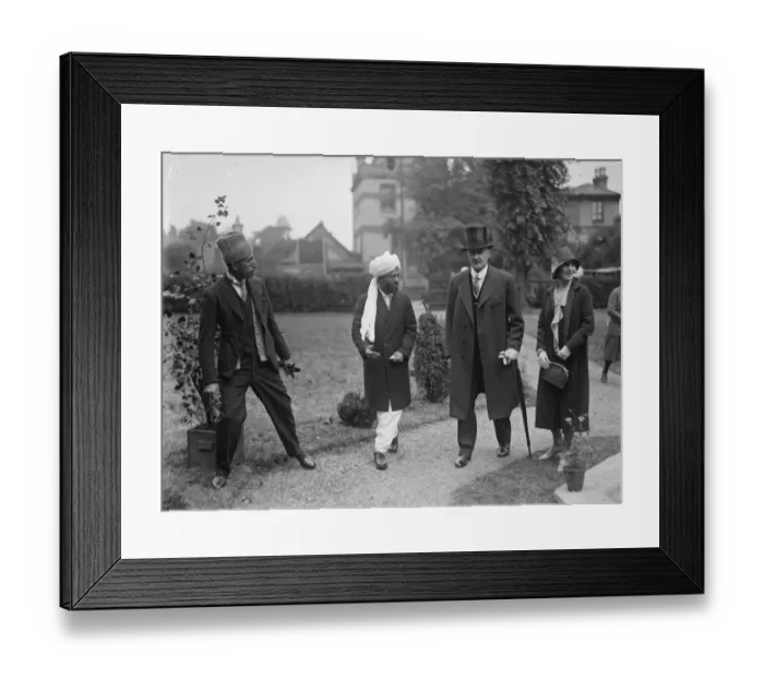 Framed Print : Moslem garden party festival at the London Mosque. Field Marshal Viscount Allenby Framed Print : Moslem garden party festival at the London Mosque. Field Marshal Viscount Allenby