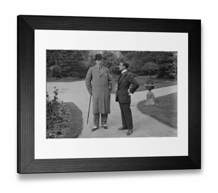 Framed Print : Taking the cure at Harrogate. The Grand Duke Michael. 19 August 1922 Framed Print : Taking the cure at Harrogate. The Grand Duke Michael. 19 August 1922