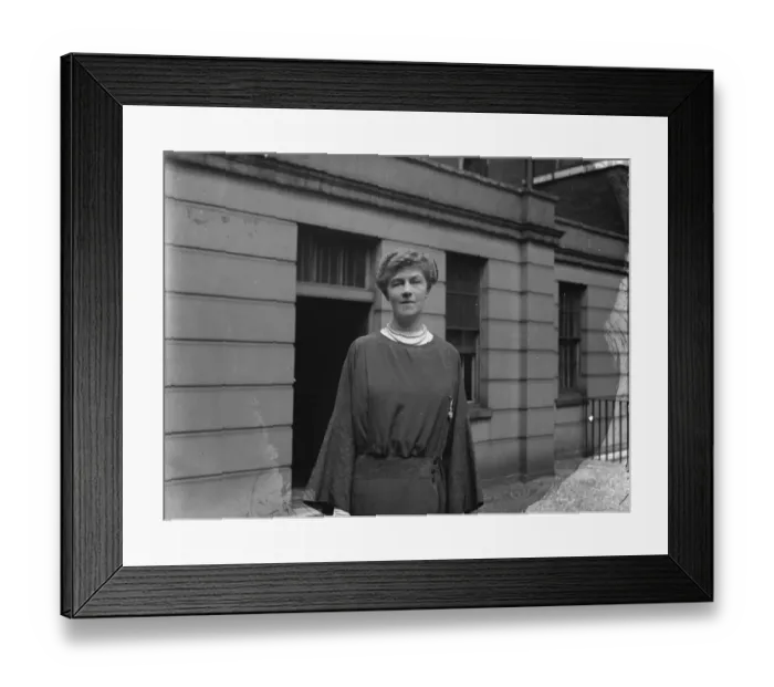 Framed Print : Earls daughter to wed. Lady Hermione Herbert, daughter of the Earl and Countess of Powis