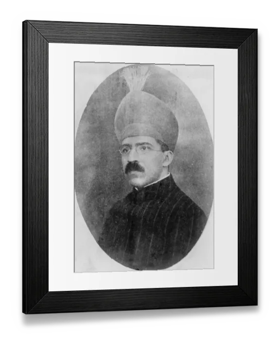 Framed Print : Nizams ? 1, 000 gift. The Nizam of Hyder, who has given ? 1, 000 to the Armstrong College