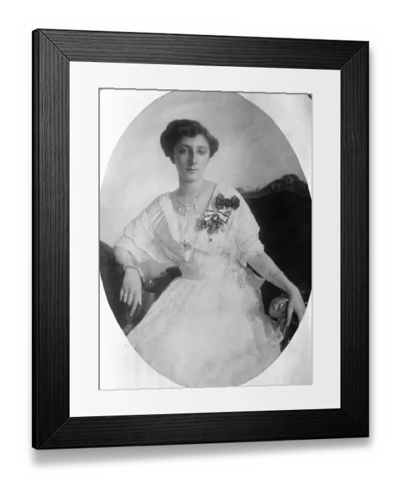 Framed Print : A Royal Engagement The engagement of Princess Nadejda, a daughter of ex King Ferdinand