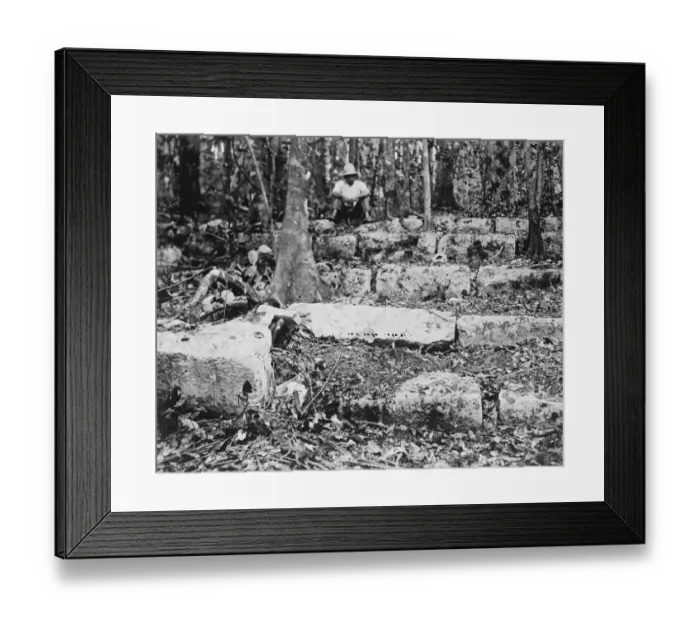 Framed Print : Stone stairway. 26 April 1926 Framed Print : Stone stairway. 26 April 1926