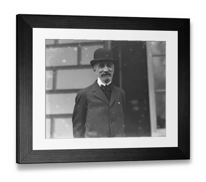 Framed Print : M Fleurian, The French Ambassador 9 July 1926