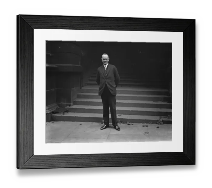 Framed Print : Viscount Byng at Scotland yard. 8 November1929