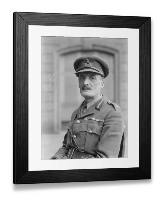 Framed Print : Brigadier General Shewn 1920