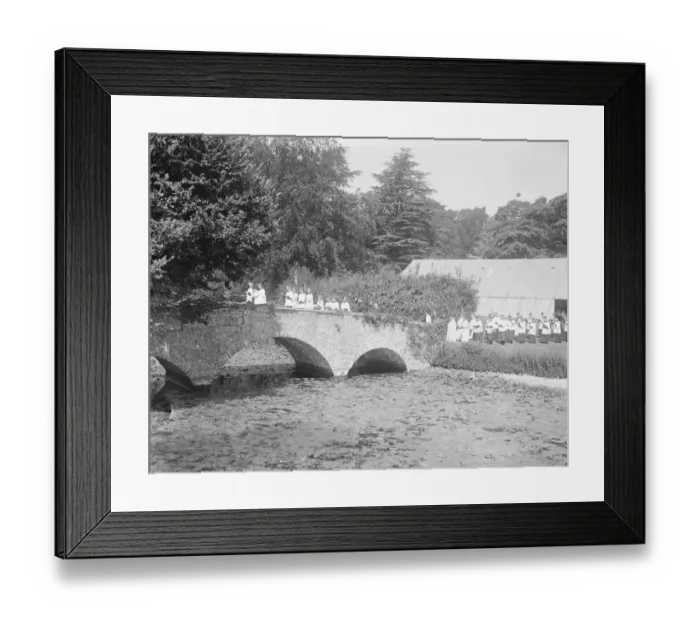 Framed Print : 8th Centenary celebrations at Waverley Abbey. A striking tribute to the memory of