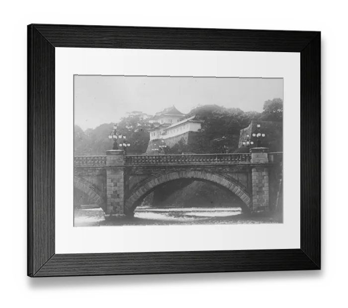 Framed Print : Where the Prince of Wales will stay in Japan. The beautiful Imperial Palace where Framed Print : Where the Prince of Wales will stay in Japan. The beautiful Imperial Palace where