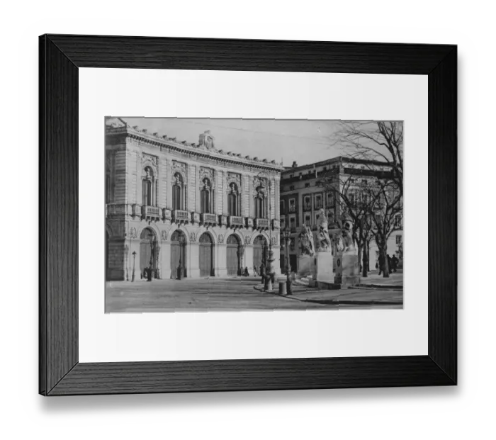 Framed Print : The Royal Opera house, Madrid 15 October 1925 Framed Print : The Royal Opera house, Madrid 15 October 1925