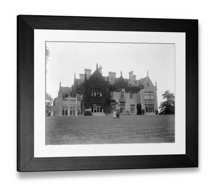 Framed Print : Princess Beatrice to open welfare institute for disabled ex service men at Shrivenham Framed Print : Princess Beatrice to open welfare institute for disabled ex service men at Shrivenham