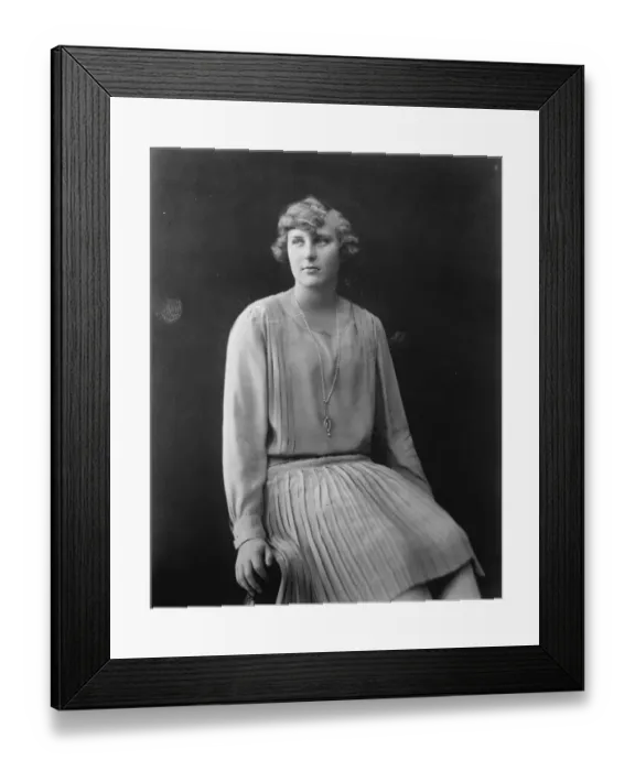 Framed Print : Princess Marie Christina. Daughter of the King and Queen of Spain. 30 April 1929 Framed Print : Princess Marie Christina. Daughter of the King and Queen of Spain. 30 April 1929