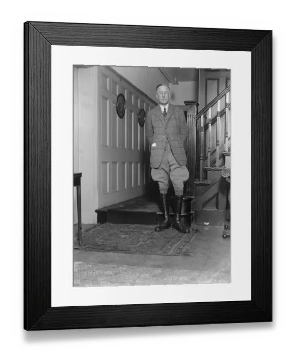 Framed Print : Col Com the Hon A G Arkwright Hore Ruthven, VC, DSO, new South Australian Governor