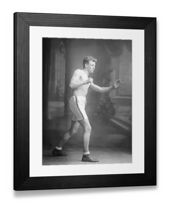 Framed Print : Tommy Milligan, boxer. 1 December 1925