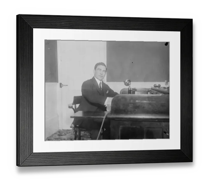 Framed Print : Christened a Baron. Baron Nathaniel Lyons, of the British Paris Mutuel Company Framed Print : Christened a Baron. Baron Nathaniel Lyons, of the British Paris Mutuel Company