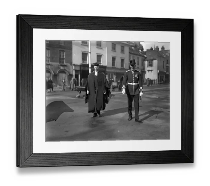 Framed Print : The Armstrong Trial at Hereford The County High Sheriff, Colonel and the Chaplain Framed Print : The Armstrong Trial at Hereford The County High Sheriff, Colonel and the Chaplain