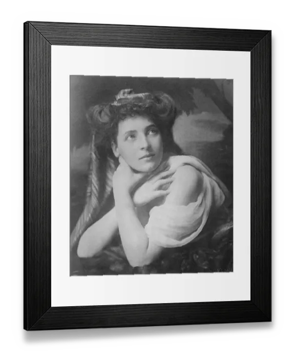Framed Print : Vienna Opera Star for England Who will appear in London under the direction of Framed Print : Vienna Opera Star for England Who will appear in London under the direction of
