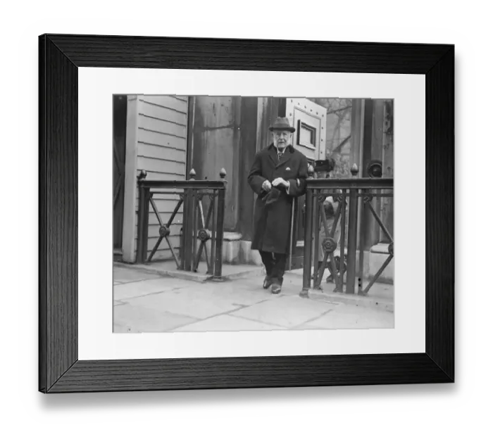 Framed Print : Queen Alexandras birthday, callers at Marlborough House Admiral Sir Eimund Fremantle