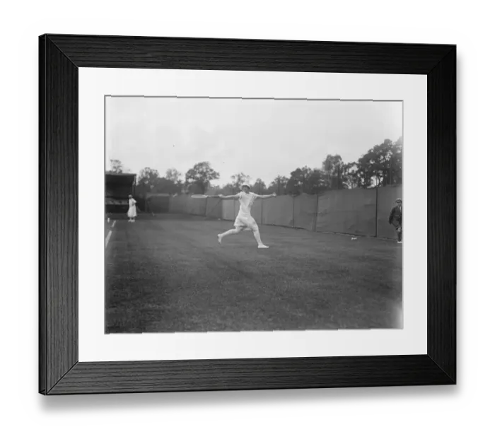 Framed Print : Members of the Australian ladies lawn tennis team shine at St Georges Hill