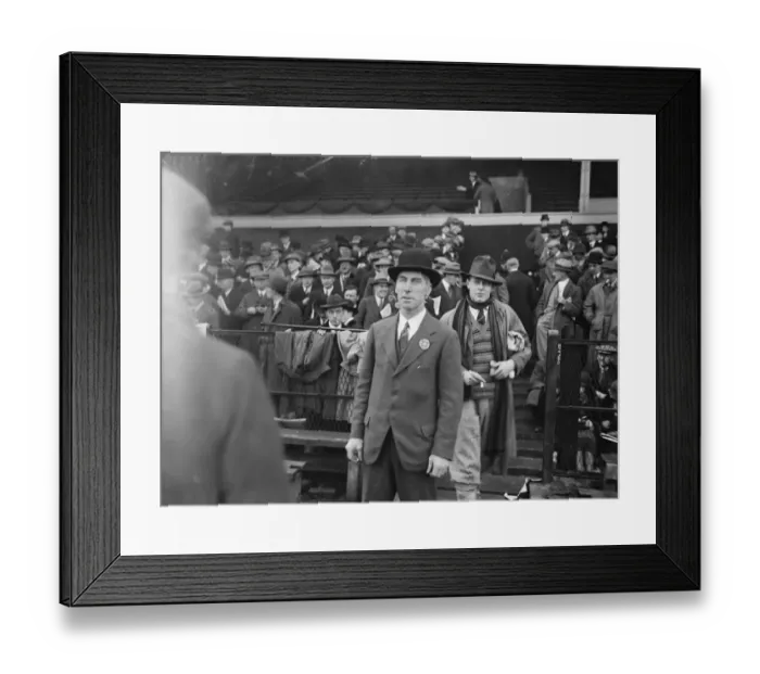 Framed Print : Cooper, new secretary of England Rugby Union at Twickenham. 17 January 1925
