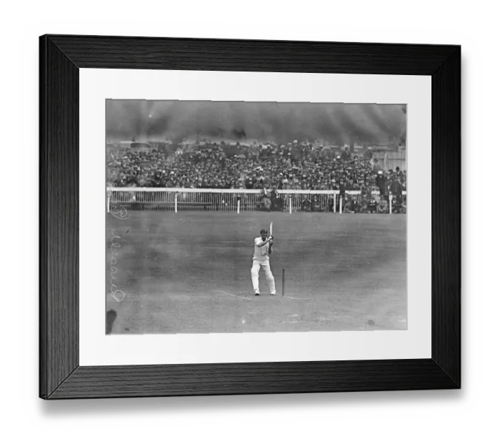 Framed Print : A E Russell ( Essex ) batting 1924